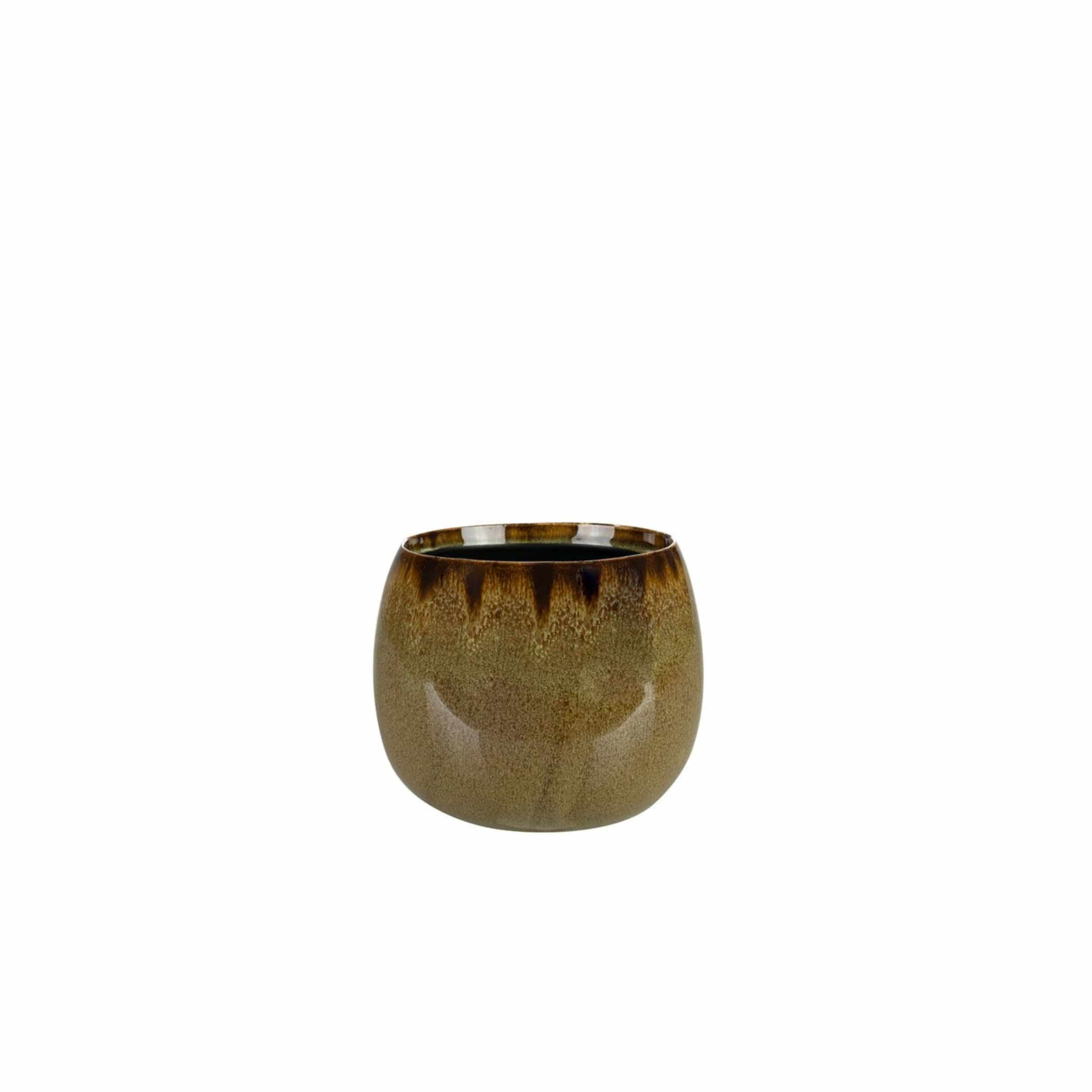Keramik-Blumentopf Odile D19 cm sahara