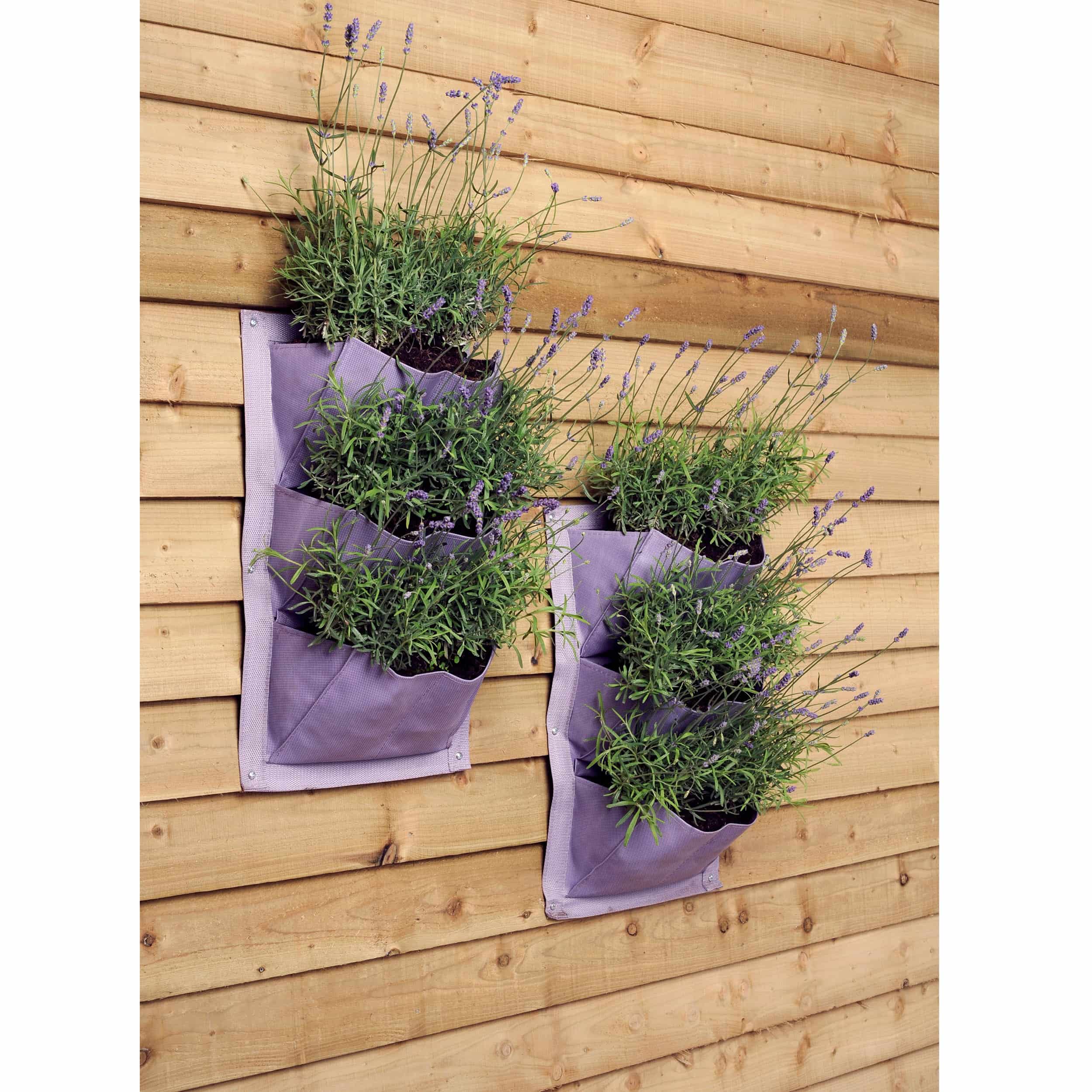 Wandtasche Verti Plant 2er-Set lavendel