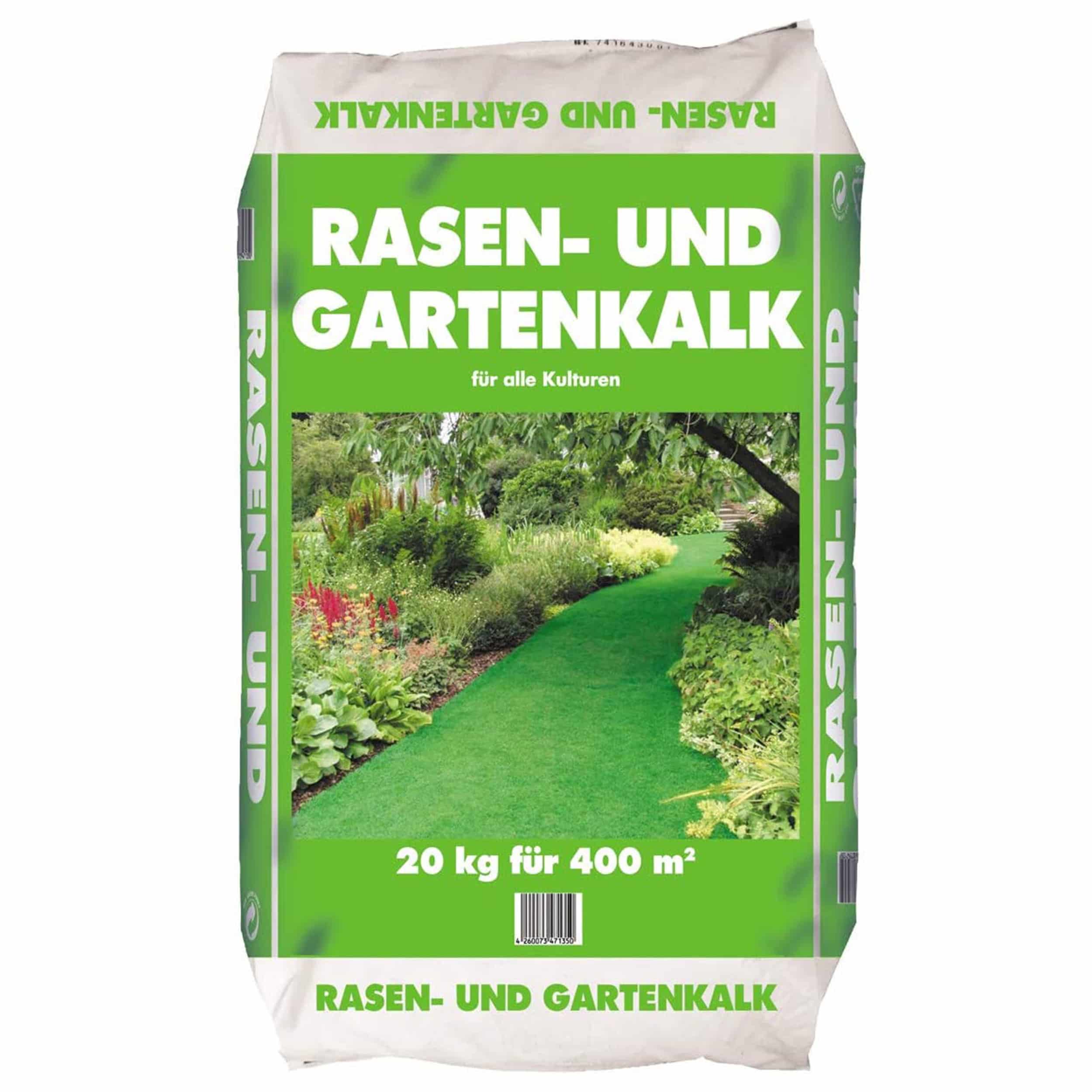 Rasen- und Gartenkalk 20 kg