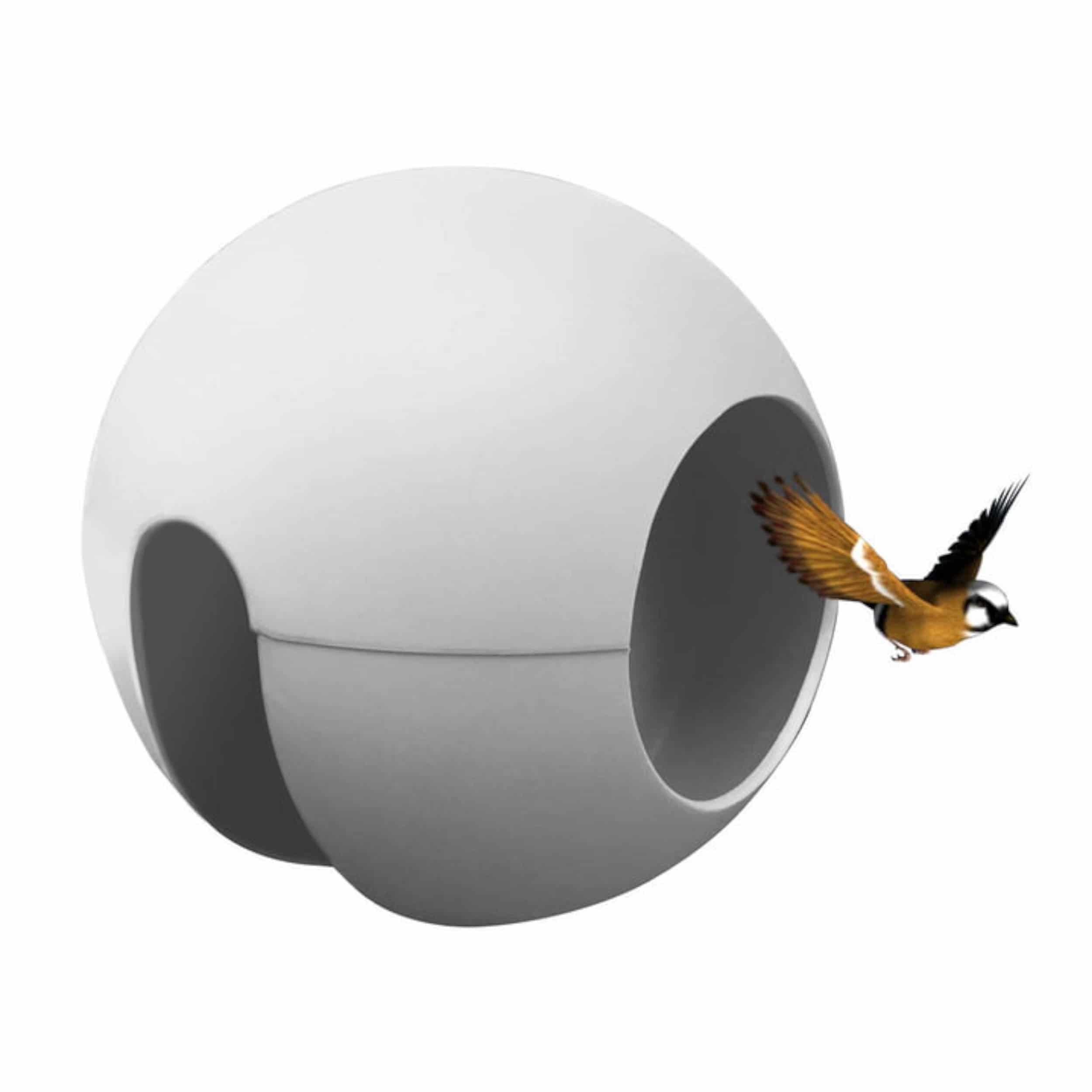 Futterstelle Birdball D30 cm weiß