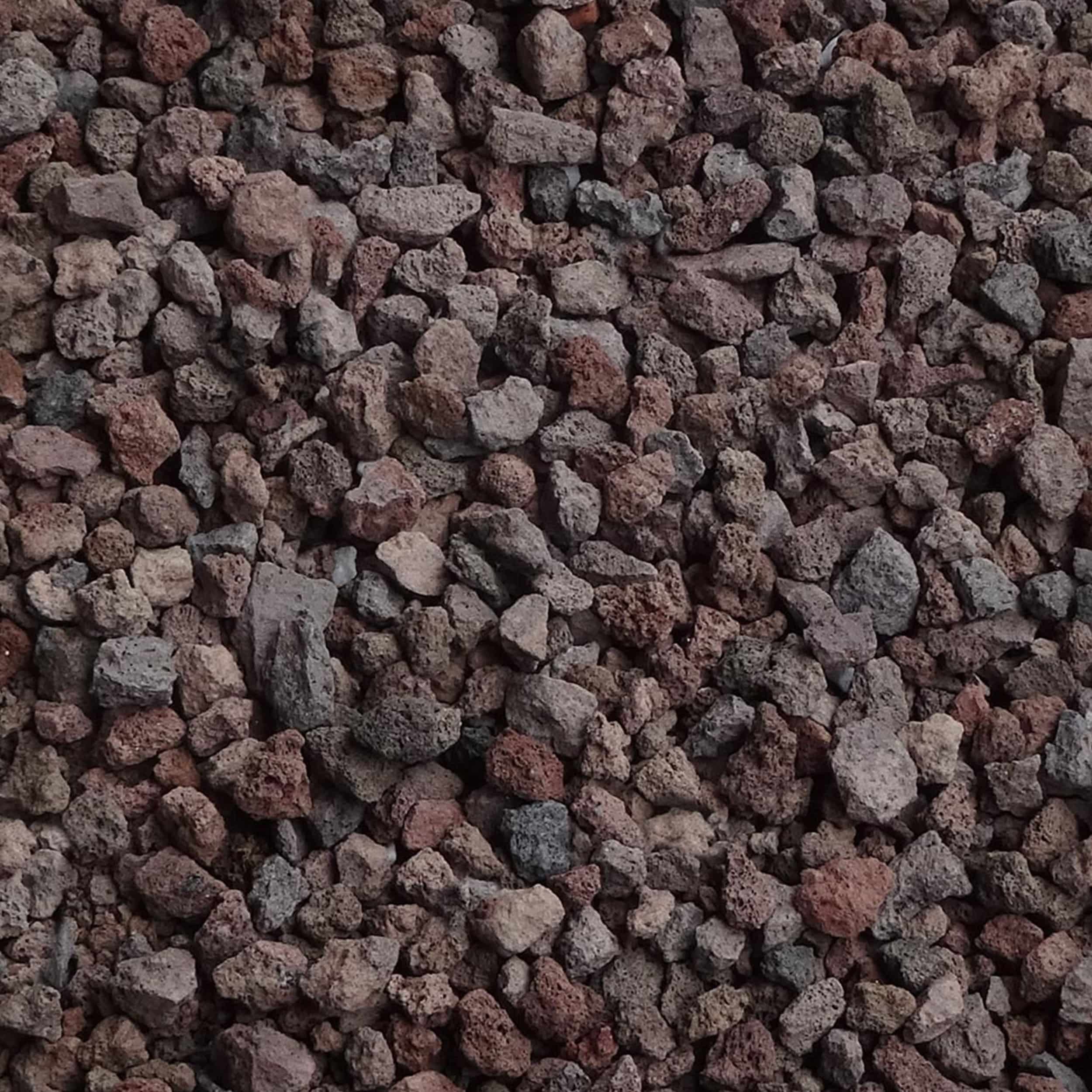 Lava-Mulch rot-braun 8-16 mm Körnung 20 Liter