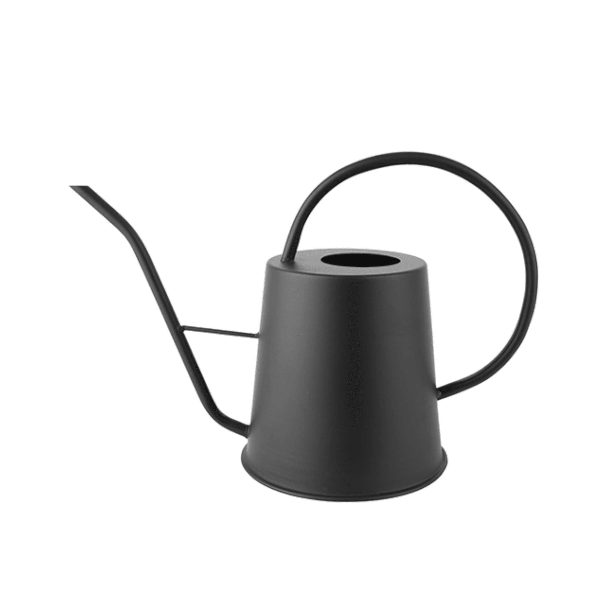 Gießkanne Cone aus Eisen H24,5 cm schwarz