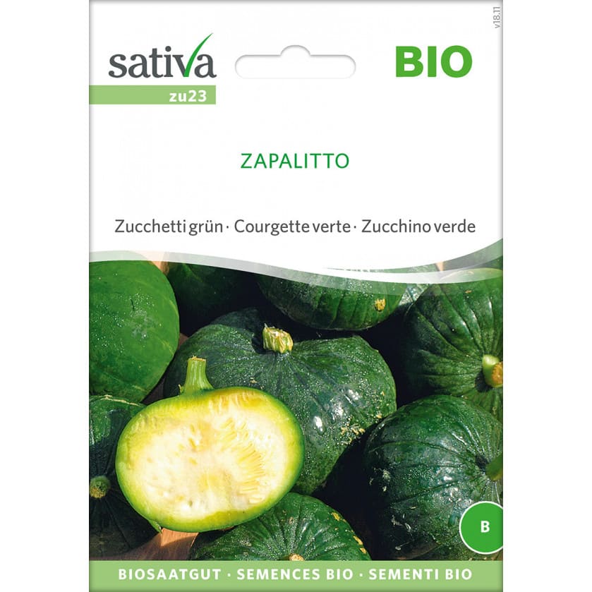 Saatgut Zucchini grün ZAPALITTO