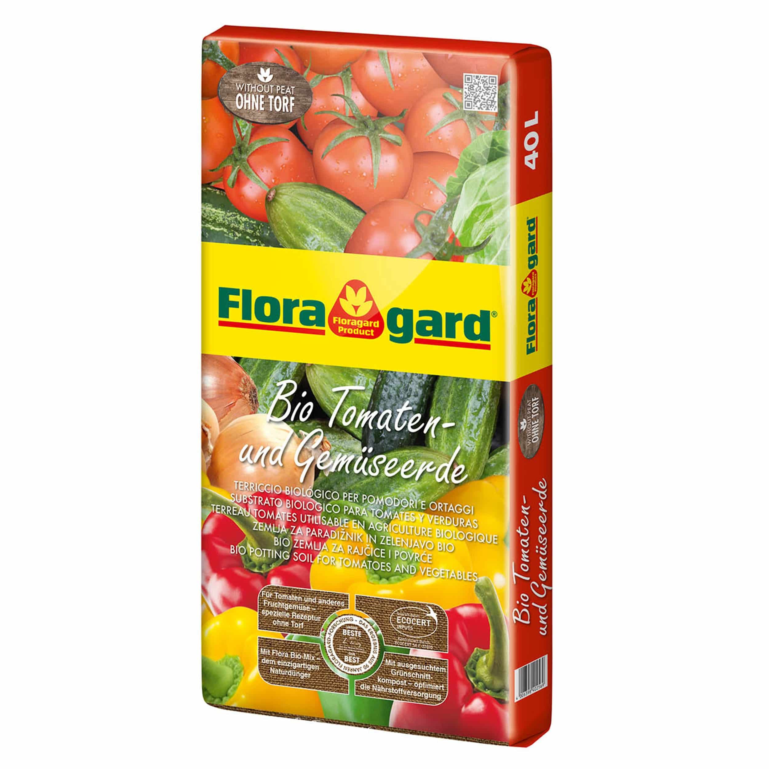 Bio Tomate- u. Gemüseerde ohne Torf 40 Liter