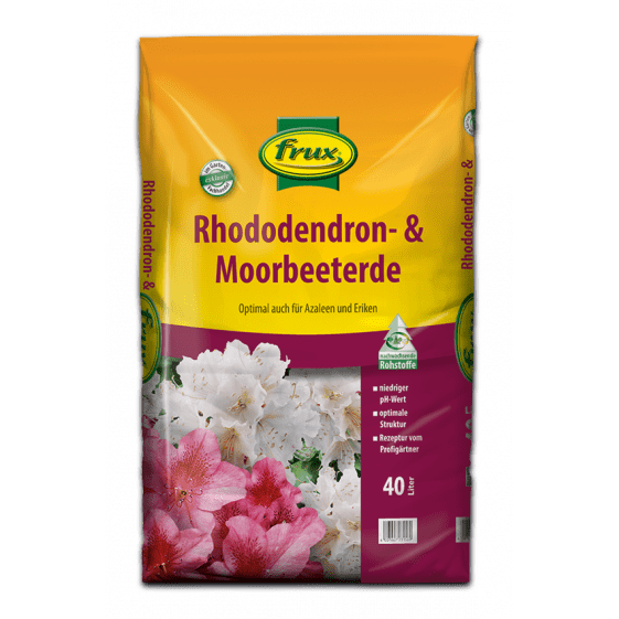 Rhododendron- & Moorbeeterde 40 Liter