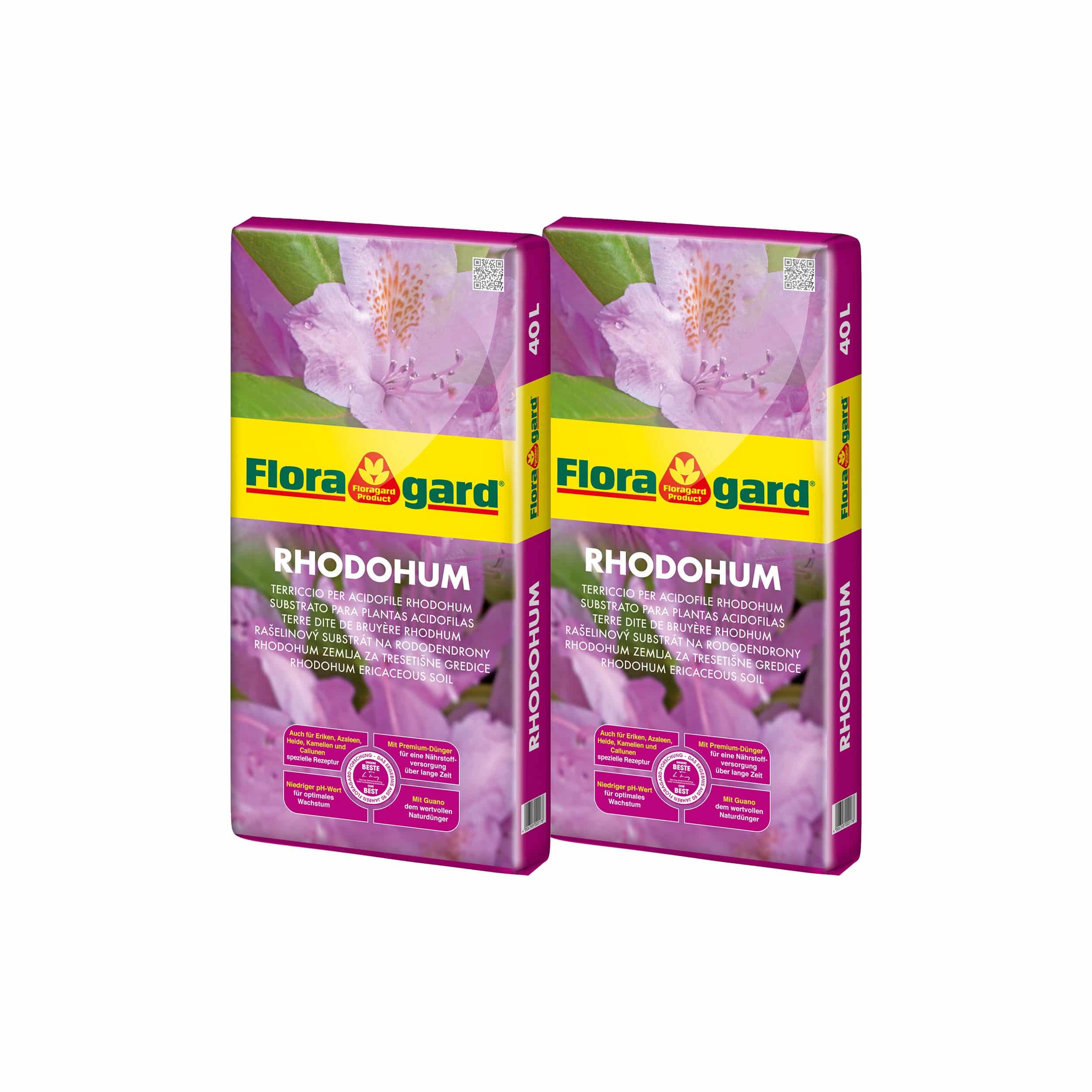 Floragard Rhodohum® 2x 40 Liter